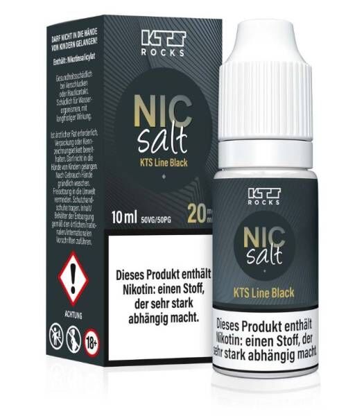 Black - KTS Line Nic Salt Liquid 10ml