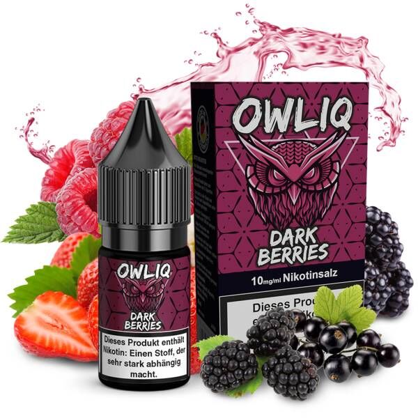 Dark Berries - OWLIQ Overdosed - Nikotinsalz Liquid 10ml