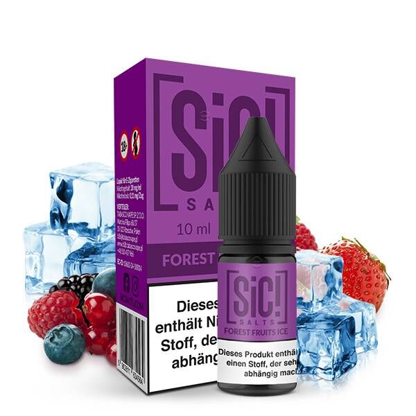 Forest Fruits Ice - SIC! - Nikotinsalz Liquid 10ml