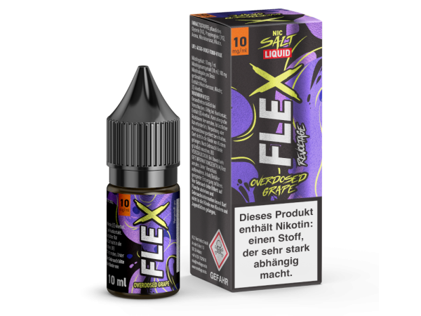 Overdosed Grape - Revoltage Flex - Nikotinsalz Liquid 10ml