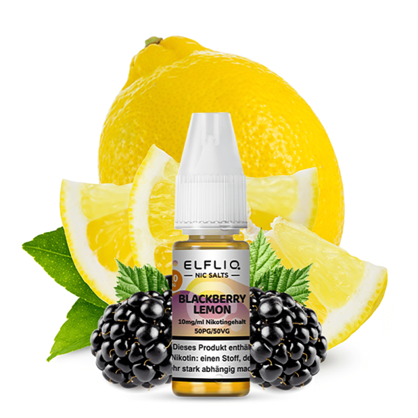 Blackberry Lemon - ELFLIQ - Nikotinsalz Liquid 10ml