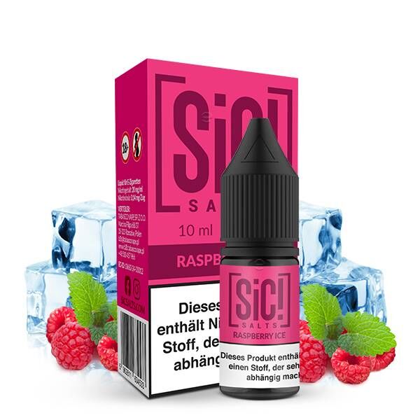 Raspberry Tea Ice - SIC! - Nikotinsalz Liquid 10ml