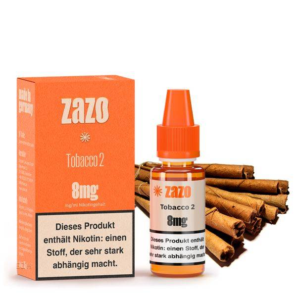 Tobacco 2 - Zazo Classics Liquid 10ml