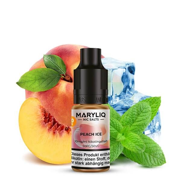 Peach Ice - Maryliq - Nikotinsalz Liquid 10ml