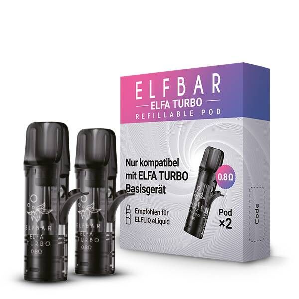 ElfBar ELFA Turbo Refillable Pod 2St.