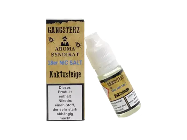 GANGSTERZ - Kaktusfeige - Nikotinsalz Liquid 10ml