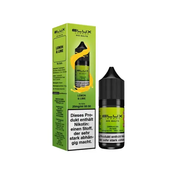 Lemon & Lime - ELUX - NicSalt Liquid 10ml
