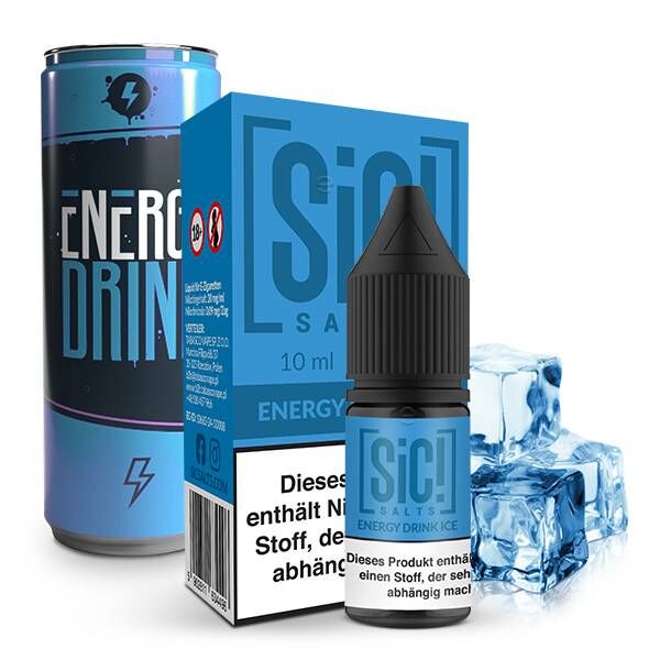 Energy Drink Ice - SIC! - Nikotinsalz Liquid 10ml