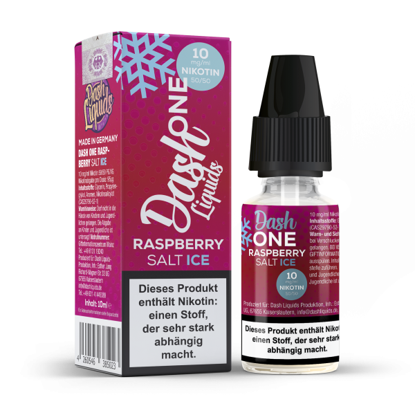 Dash One Nikotinsalz - Raspberry Ice
