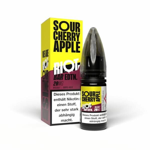 Sour Cherry Apple - BAR EDTN - Riot Nikotinsalz Liquid 10ml