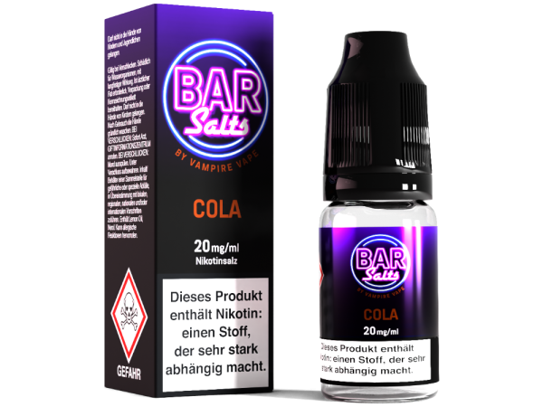 Cola -  BarSalts Vampire Vape Nikotinsalz Liquid