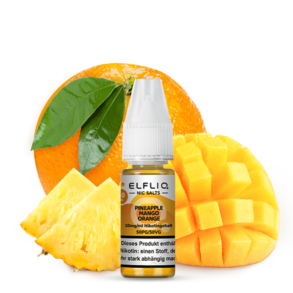 Pineapple Mango Orange - ELFLIQ - Nikotinsalz Liquid 10ml