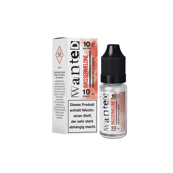 Wassermelone - Wanted Overdosed - Nikotinsalz Liquid 10ml