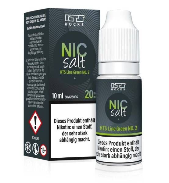 Green No.2 - KTS Tea Nic Salt Liquid 10ml