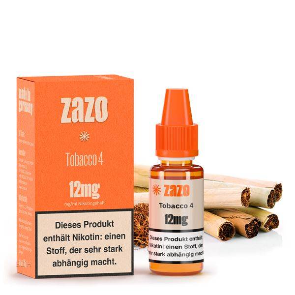 Tobacco 4 - Zazo Classics Liquid 10ml