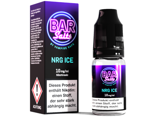 NRG Ice - BarSalts Vampire Vape Nikotinsalz Liquid