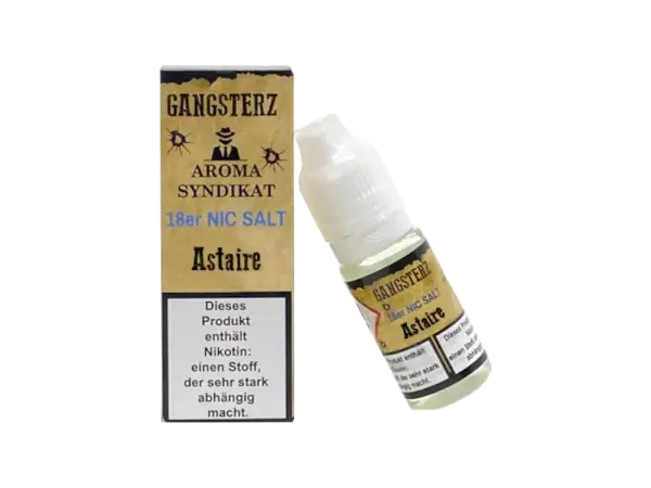GANGSTERZ - Astaire - Nikotinsalz Liquid 10ml