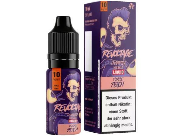 Purple Peach - Revoltage Hybrid Nikotinsalz Liquid 10ml