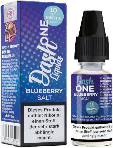 Dash One Nikotinsalz - Blueberry 10mg