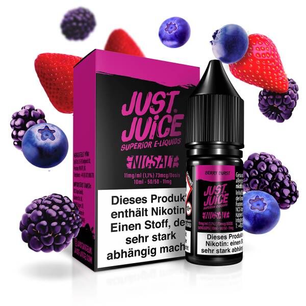 Berry Burst - Just Juice - Nikotinsalz Liquid 10ml