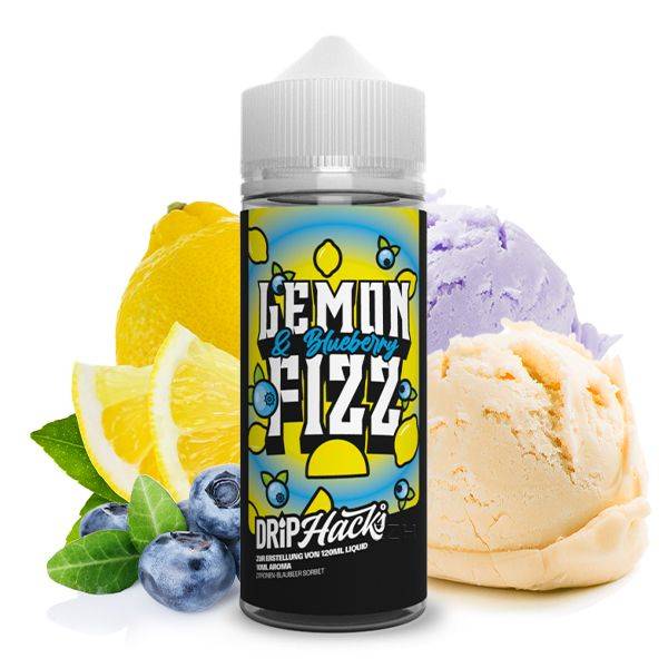 Lemon & Blueberry Fizz - Drip Hacks Aroma 10ml